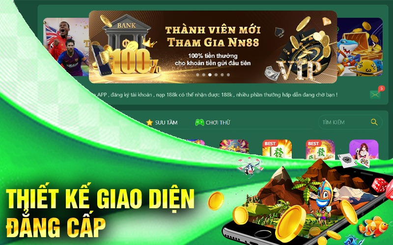 Giao diện tân tiến